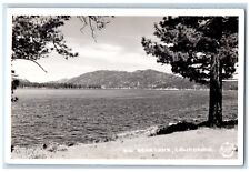c1940's Sea View Big Bear Lake California CA, Frashers RPPC Photo Postcard picture