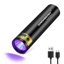 DARKBEAM Flashlight UV Black Light 395 NM, Mini but Mini, 395nm (Violet) picture