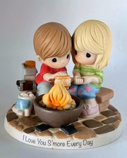 Rare Precious Moments 'I Love You S'more Every Day' Figurine picture