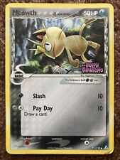 Pokemon Meowth 71/110 Holo Delta Species 2006 Holon Phantoms STAMPED Card - MP picture