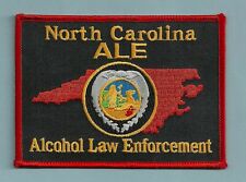 NORTH CAROLINA ALE ALCOHOL LAW ENFORCEMENT SHOULDER PATCH picture