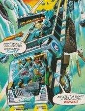 Marvel Comics Gi Joe European Missions Issue No 08 Nuclear Winter January 1989 picture