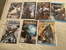 Lady Death Medieval Comic Lot Avatar 1 5 7 8 Cross Gen 6 7 10 Brian Pulido picture