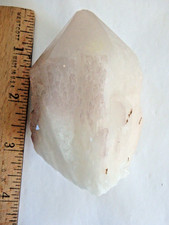 Crystal Candle Quartz with Lithium 228.2 grams lots of sparkle picture