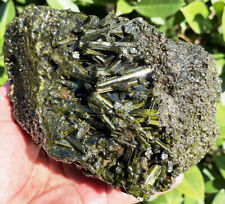 2217g WOW Raw Natural Green Tourmaline/Schorl Crystal Mineral Specimens ia7885 picture