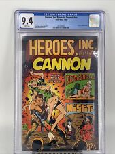 Heroes Inc. Presents Cannon #1 (Wally Wood 1969)Steve Ditko, Reese CGC 9.4 WP picture