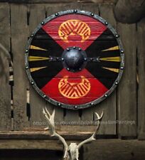 Medieval Viking's Valhalla Freydis Shieldmaiden Battleworn Shield LARP SCA picture