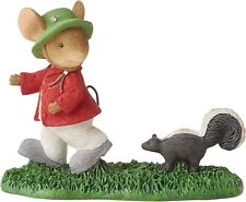 Skunk Attack Mouse Tails with Heart Enesco figurine 6013010 Happy Camper Z picture