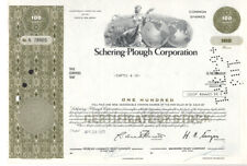 Schering Plough Corp - Original Stock Certificate - 1971 - N78865 picture