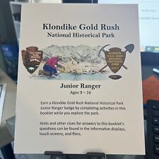 Klondike Gold Rush NHP  Junior Ranger Book NPS CAN REQUEST FREE BADGE WHEN DONE picture