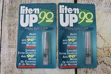 Set Of 2 Lite'n Up 90 Reusable Cigarette Filters 90% Less Tar & Nicotine NEW picture