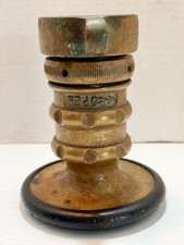 Elkhart Brass Fire Hose Nozzle Patent 2089304 Fog Stream Firefighter Vintage 40s picture