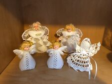 Lot of 5 Vintage Christmas Angels picture