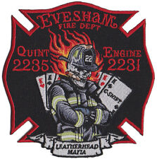 Evesham, NJ Leatherhead Mafia Quint 2235 Engine 2231 NEW Fire Patch picture