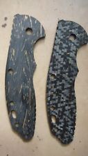 Colored Carbon Fiber Patch for Rick Hinderer XM18 3.5” Golden Thread Pattern picture