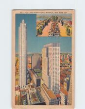 Postcard RCA And International Buildings New York City New York USA picture