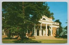 Monticello The Home Of Thomas Jefferson Charlottesville, Va Chrome Postcard 1242 picture
