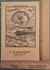 Vintage 1920 Zeppelin Airship Aviation Our Field Is The World Kitchen Catalog picture