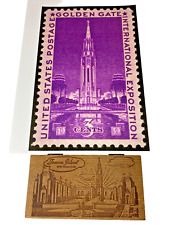 1939 Golden Gate International Exposition Treasure Island Graphic Wd Trinket Box picture