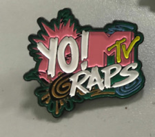 Yo Mtv Raps enamel Pin Lapel - Old school hip hop 80's Fab 5 Freddy Ed Lover picture