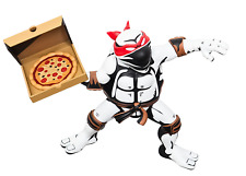 MIGHTY JAXX Teenage Mutant Ninja Turtles Pizza Bomber Vinyl Figure By NDIKOL  picture