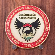 Magor NGO Disaster Response Volunteering Theme Challenge Coin  W#20 picture