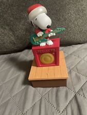 Hallmark Peanuts Snoopy Wireless Band 2011 Christmas Music Guitar TESTED WORKS picture