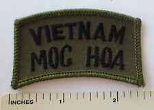 MOC HOA VIETNAM Shoulder TAB PATCH Made for US ARMY VIETNAM WAR Veterans picture