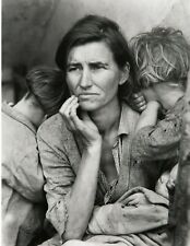 MIGRANT MOTHER 1936 Dorothea Lange Old Photo Picture Reprint 11