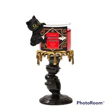 New Bath & Body Works TILTED PEDESTAL Drip Crooked Candle Holder Halloween 2021 picture