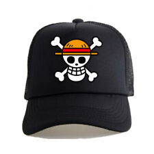 Unisex Anime One Piece Skull Baseball Cap Summer Sun Hat Cartoon Cosplay Hip-hop picture
