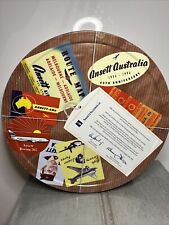 Ansett Australia EMPTY Collectable Tin Container Display Decor picture