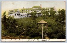 Pocono Manor Pennsylvania~City Hilltop Inn~Gazebo~1907 Postcard picture