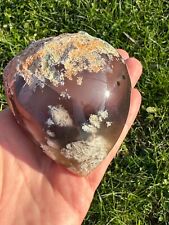 Amazing Slab Scenic Purple Banded Agate, Hand polished, 100% Natural, 1605 Carat picture