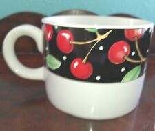 Vtg Sakura Cherries At Home Mary Engelbreit Coffee Tea Mug Cup 1994 Replacement  picture
