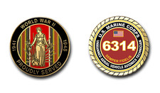 6314 Unmanned Aerial Vehicle Avionics Technician World War II Challenge Coin picture