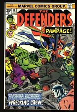 Defenders #18 NM- 9.2 1st Appearance Full Wrecking Crew Rampage Marvel 1974 picture