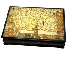 The Tree of Life Jewelry Box Gustav Klimt Trinket Box Keepsake 4x6" picture