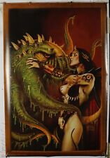 Forbiden Embrace rare poster by Clyde Caldwell 24.25