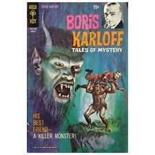 Boris Karloff Tales of Mystery #31 in Fine condition. Gold Key comics [t} picture