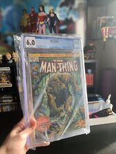Man-Thing #1 CGC 6.0 WHITE Pages 2nd app of Howard the Duck and Korrek picture