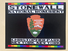 STONEWALL NATIONAL PARK CENTENNIAL PASSPORT STAMPS P/C LGBTQ RIGHTS New York picture