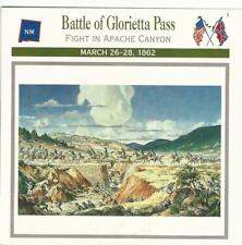 1995 Atlas, Civil War Cards, #22.04 Battle Glorietta Pass, New Mexico picture