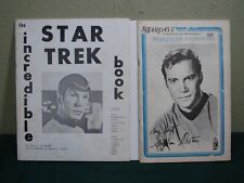STAR TREK LOT Stardate 1976 Anniversary Issue & 1974 Incredible Star Trek Book picture