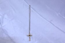 Gold-tone Fancy Crucifix Necklace by Avon 3