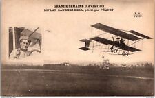 15673 cpa Aviation - Biplan Sanbhez Besa piloted by Péquet picture
