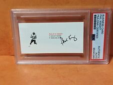 PHIL KNIGHT PSA Autograph Signed Business Card Nike Movie Air picture