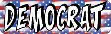 10in x 3in Democrat Magnet Car Truck Vehicle Magnetic Sign picture