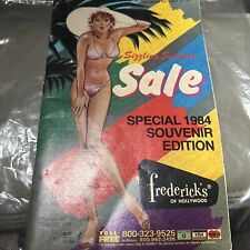 FREDERICK'S OF HOLLYWOOD VINTAGE CATALOG Sizzling Summer EDITION 1984 picture
