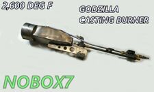 Waste oil Forge, foundry, or kiln burner BURNS ANY FUEL 2600 F Godzilla burner picture